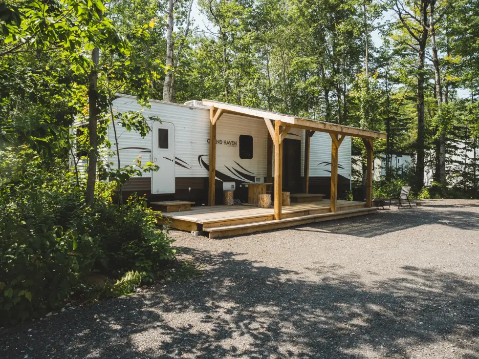 Emplacement camping car | Abenaki Aventure